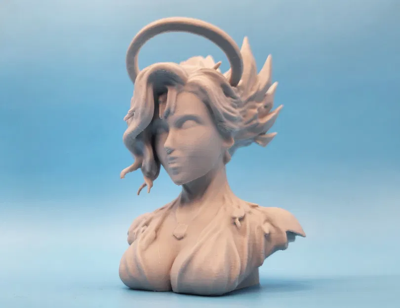 Tượng Bust Mercy (Overwatch) - Image 2