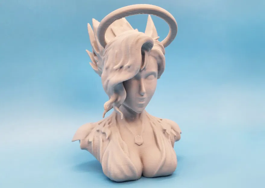 Tượng Bust Mercy (Overwatch) - Image 6