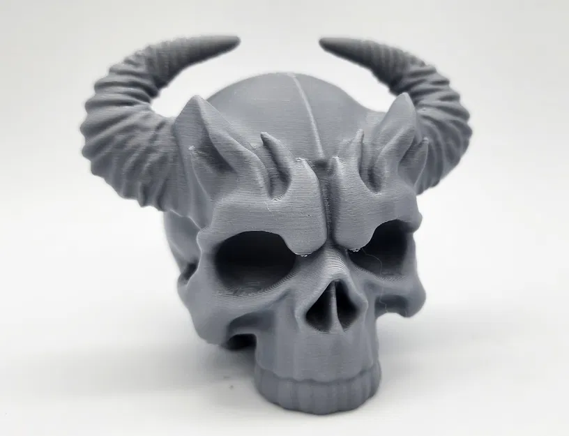 Mô Hình Đầu Lâu Quỷ 3D Độc Đáo - Image 1