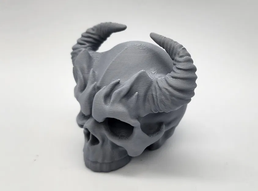 Mô Hình Đầu Lâu Quỷ 3D Độc Đáo - Image 2