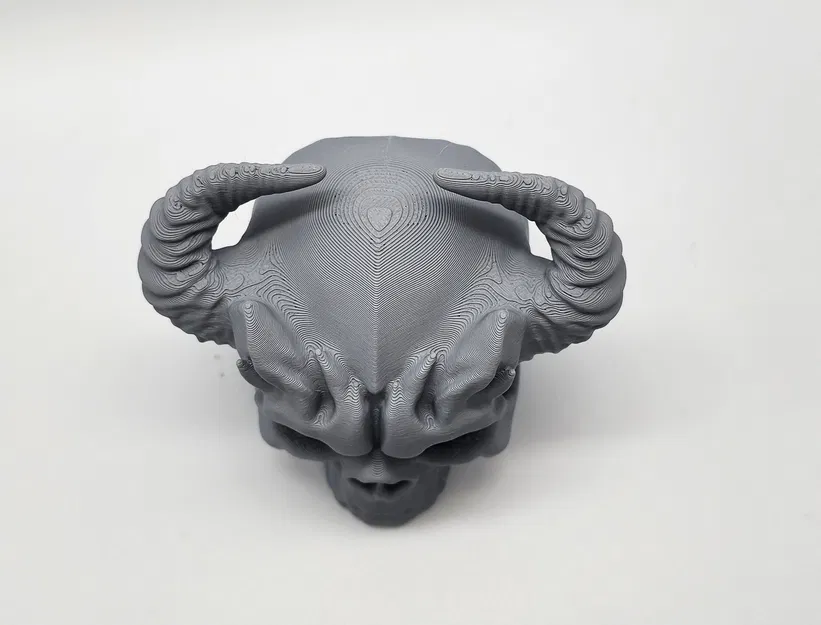 Mô Hình Đầu Lâu Quỷ 3D Độc Đáo - Image 3