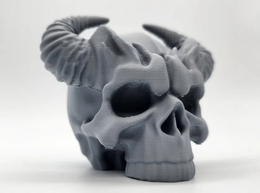 Mô Hình Đầu Lâu Quỷ 3D Độc Đáo - Image 5