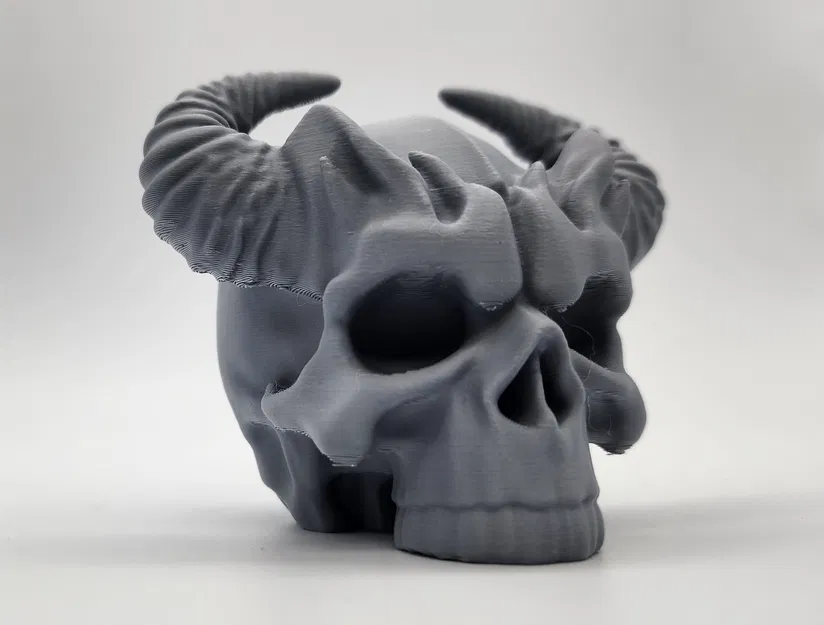 Mô Hình Đầu Lâu Quỷ 3D Độc Đáo - Image 6