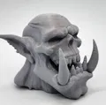 Mô Hình Đầu Quỷ Ogre Skull Miniature - Trang Trí Fantasy Độc Đáo - Thumbnail 1