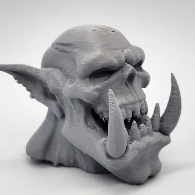 Mô Hình Đầu Quỷ Ogre Skull Miniature - Trang Trí Fantasy Độc Đáo