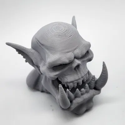 Mô Hình Đầu Quỷ Ogre Skull Miniature - Trang Trí Fantasy Độc Đáo
