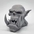 Mô Hình Đầu Quỷ Ogre Skull Miniature - Trang Trí Fantasy Độc Đáo - Thumbnail 3