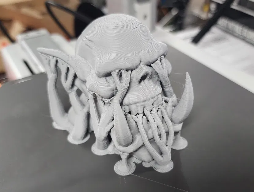 Mô Hình Đầu Quỷ Ogre Skull Miniature - Trang Trí Fantasy Độc Đáo - Image 4