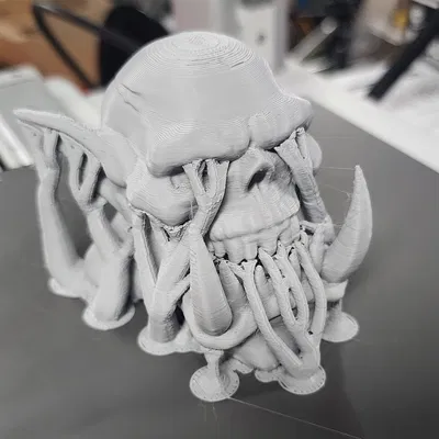 Mô Hình Đầu Quỷ Ogre Skull Miniature - Trang Trí Fantasy Độc Đáo