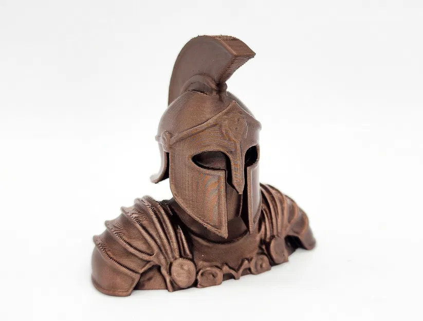 Tượng Bán Thân Chiến Binh Spartan - Mô Hình Trang Trí Độc Đáo - Image 1