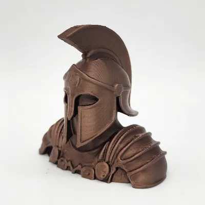 Tượng Bán Thân Chiến Binh Spartan - Mô Hình Trang Trí Độc Đáo