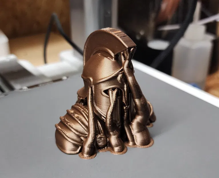 Tượng Bán Thân Chiến Binh Spartan - Mô Hình Trang Trí Độc Đáo - Image 5