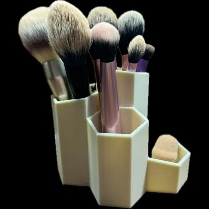 Khay Sắp Xếp Đồ Trang Điểm & Giá Đựng Cọ (Makeup Organizer, Brush Holder) - Image 1