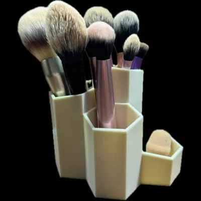 Khay Sắp Xếp Đồ Trang Điểm & Giá Đựng Cọ (Makeup Organizer, Brush Holder)