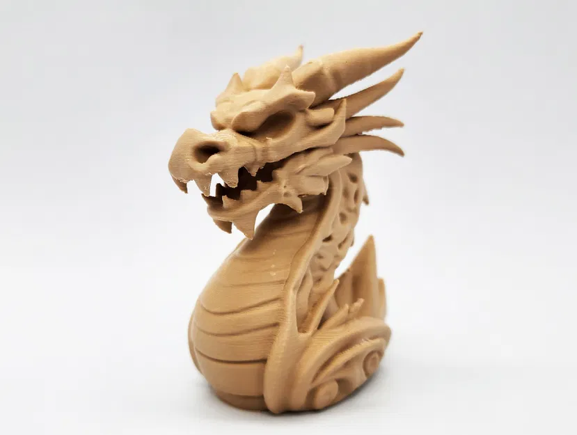 Tượng Rồng Chạm Khắc Gỗ kiểu Viking (Wood-Carved Dragon Statue) - Image 3