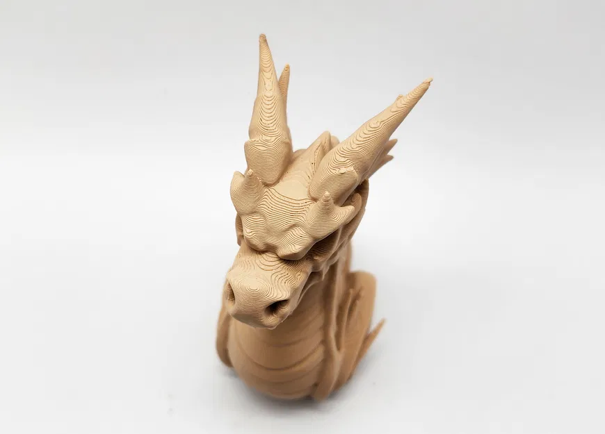 Tượng Rồng Chạm Khắc Gỗ kiểu Viking (Wood-Carved Dragon Statue) - Image 4