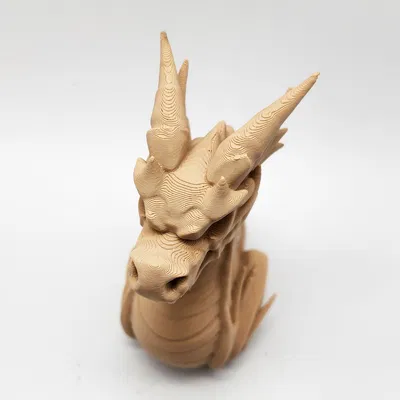 Tượng Rồng Chạm Khắc Gỗ kiểu Viking (Wood-Carved Dragon Statue)