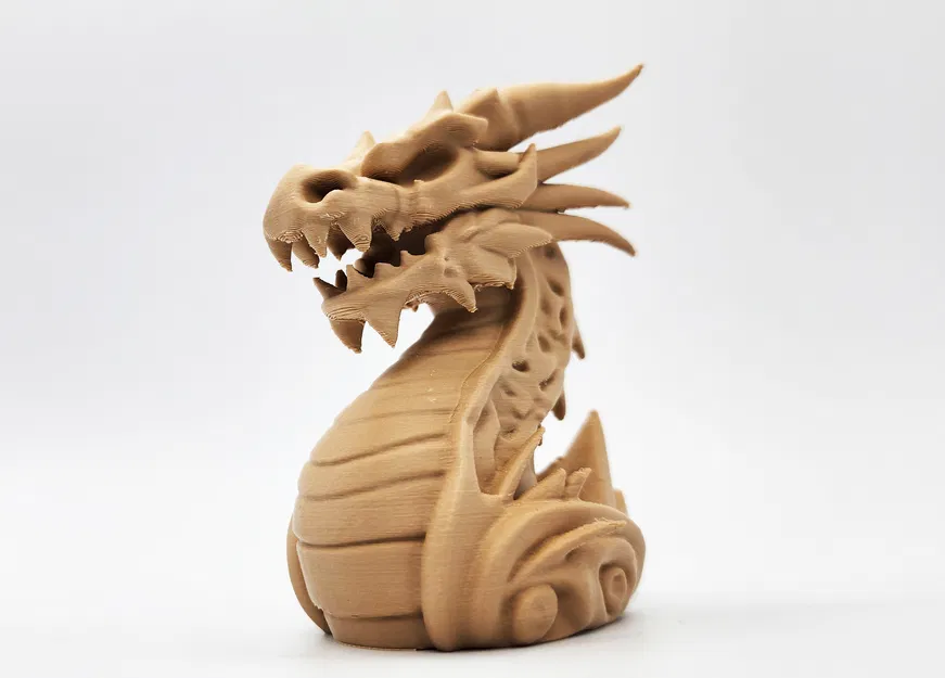 Tượng Rồng Chạm Khắc Gỗ kiểu Viking (Wood-Carved Dragon Statue) - Image 7
