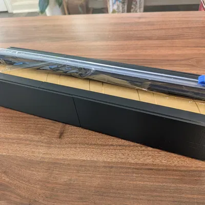 Gridfinity 4x2 Ziplock & 2x8 Plastic Wrap có gờ đỡ lưỡi cắt