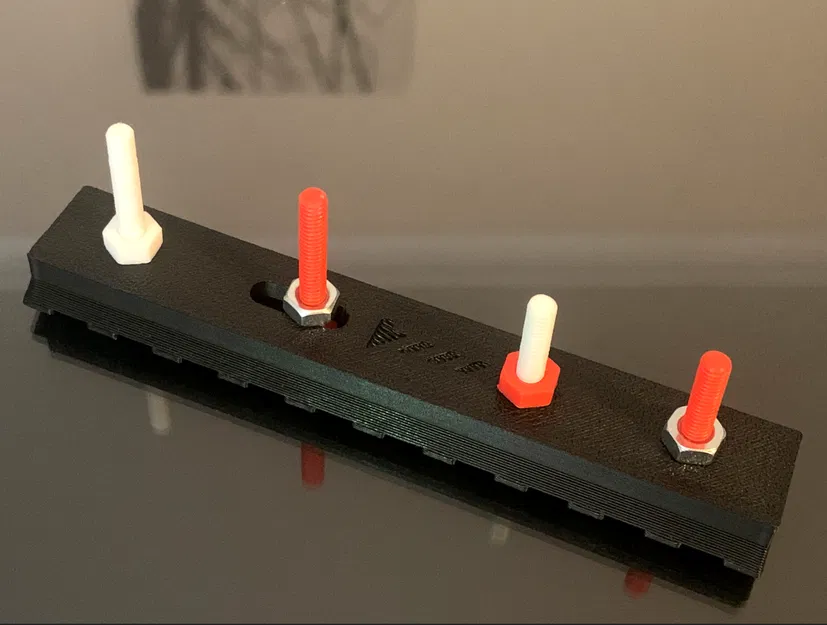 Bộ STL Hardware Parts: Picatinny Rail & Bu lông/Đai ốc M4 - Image 5