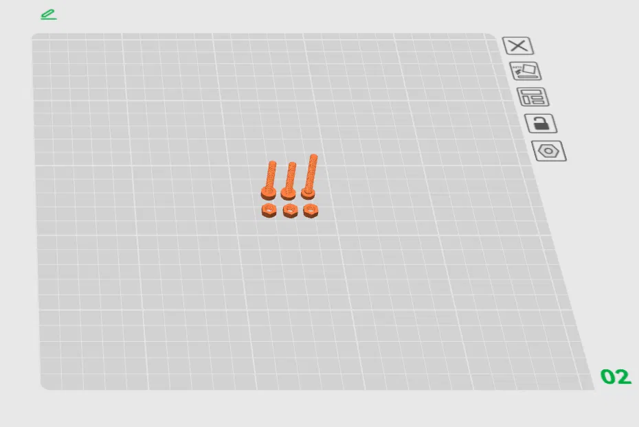 Bộ STL Hardware Parts: Picatinny Rail & Bu lông/Đai ốc M4 - Image 6