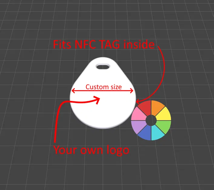 NFC Tag tùy biến (Customizable NFC Tag) - Image 1