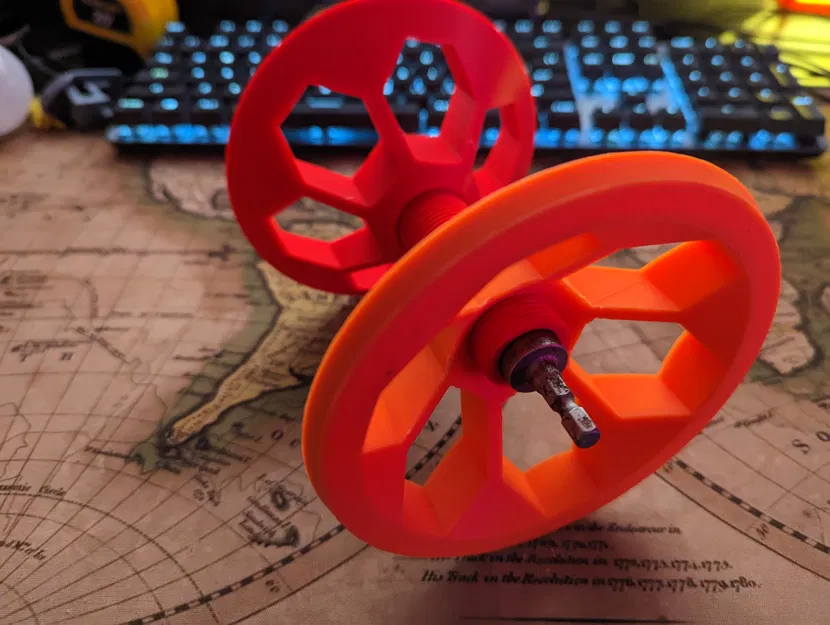 Cuộn Chỉ Hex In 3D Dùng Máy Khoan Siêu Tốc - Image 1