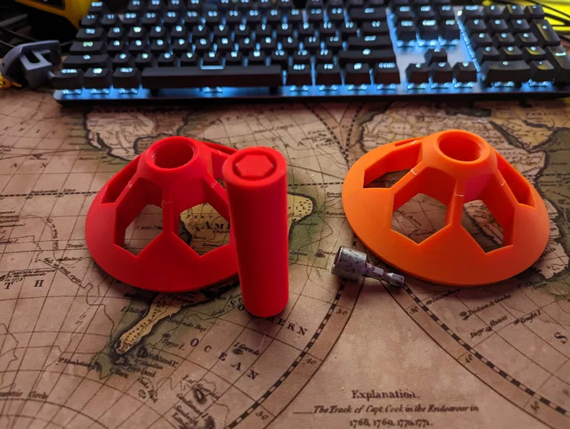 Cuộn Chỉ Hex In 3D Dùng Máy Khoan Siêu Tốc - Image 2