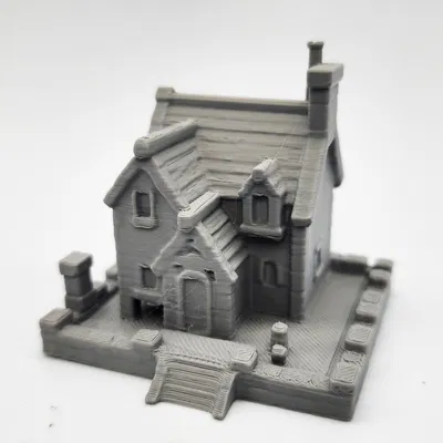 Mô Hình Nhà Đá Mini Đẹp Cho Game Bàn