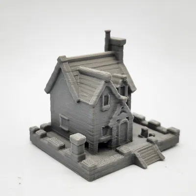 Mô Hình Nhà Đá Mini Đẹp Cho Game Bàn