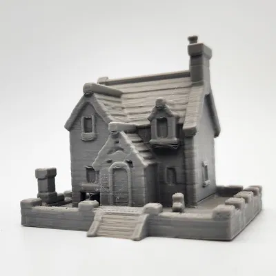 Mô Hình Nhà Đá Mini Đẹp Cho Game Bàn