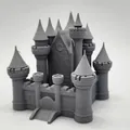Mô hình Lâu đài Tí hon 3D - Miniature Castle & Keep - Thumbnail 1