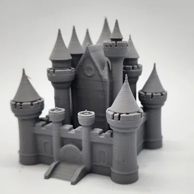 Mô hình Lâu đài Tí hon 3D - Miniature Castle & Keep