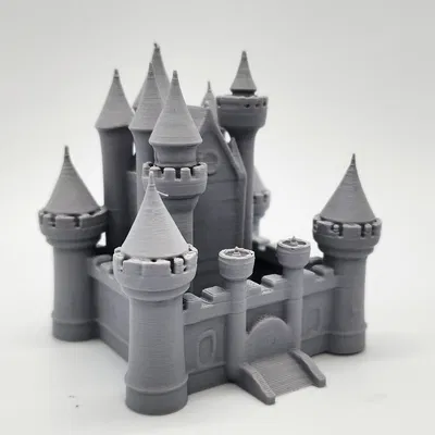 Mô hình Lâu đài Tí hon 3D - Miniature Castle & Keep