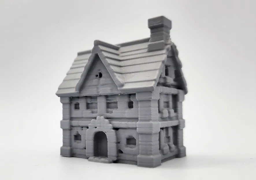 Mô Hình Quán Rượu & Nhà Nghỉ 3D Phong Cách Cổ Điển - Image 4