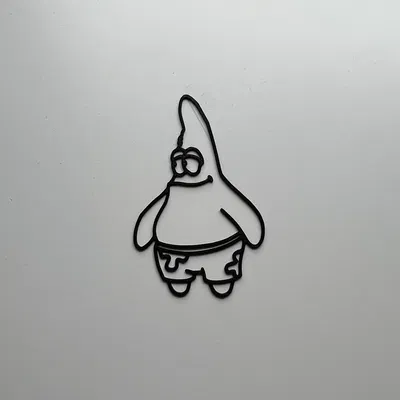 Tranh treo tường Patrick #1 (Sponge Bob)