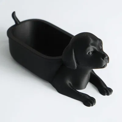 Tô Ăn Cho Thú Cưng Cún Con Dễ Thương (Adorable Puppy Pet Bowl)