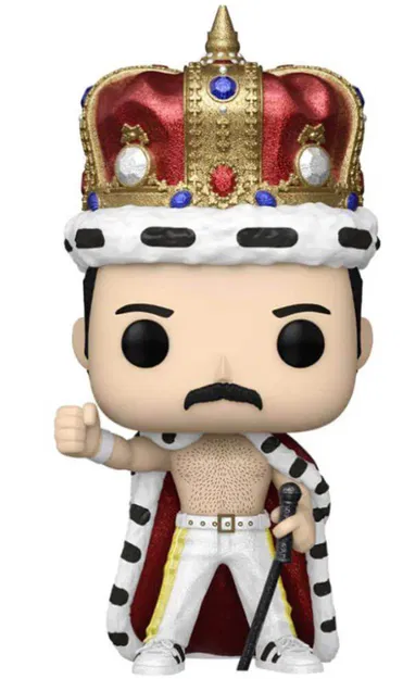 Mô Hình Freddie Mercury The King Funko POP! - Tự In & Tô Màu - Image 1