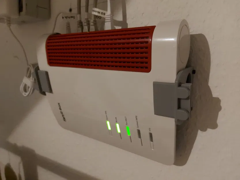 Giá treo tường AVM cho FritzBox 7690 (Wall Bracket FritzBox 7690) - Image 1