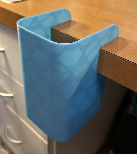 Bộ Organizer Kẹp Bàn (Screw-Clamp) – Ống Cắm Bút & Thùng Rác - Image 4
