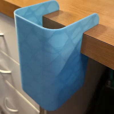 Bộ Organizer Kẹp Bàn (Screw-Clamp) – Ống Cắm Bút & Thùng Rác