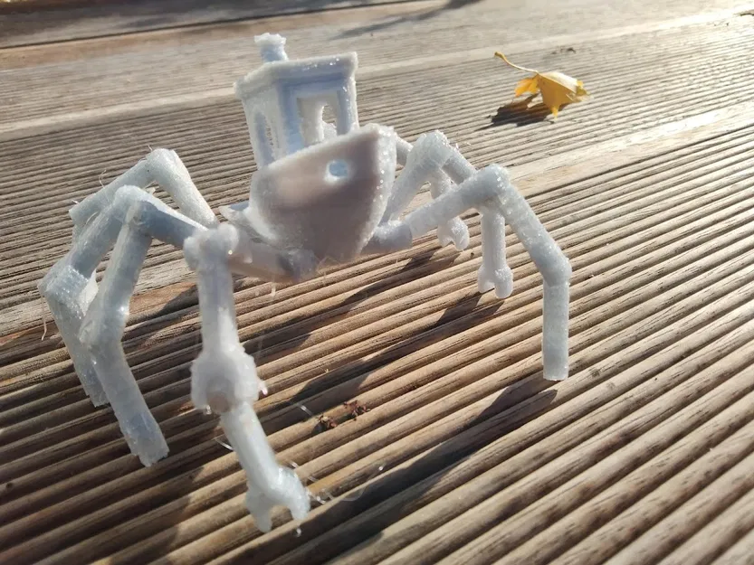 Spider Benchy: Mô Hình Thuyền Nhện Độc Đáo - Image 1