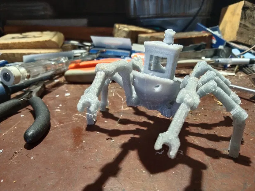 Spider Benchy: Mô Hình Thuyền Nhện Độc Đáo - Image 2