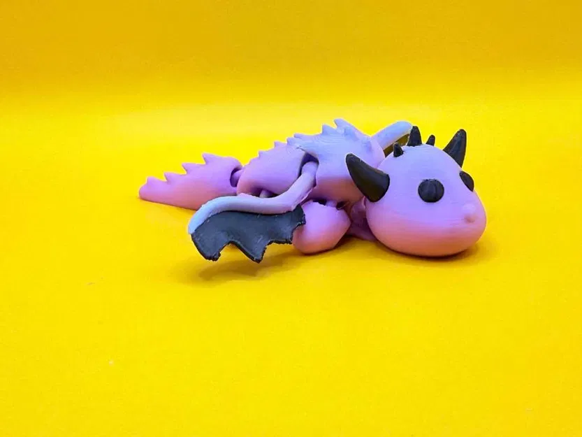 Rồng Con Dễ Thương Cỡ Nhỏ Articulated (Cute Tiny Articulated Dragon Whelpling) - Image 1