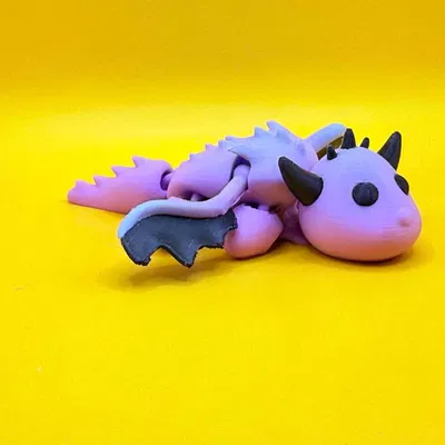 Rồng Con Dễ Thương Cỡ Nhỏ Articulated (Cute Tiny Articulated Dragon Whelpling)