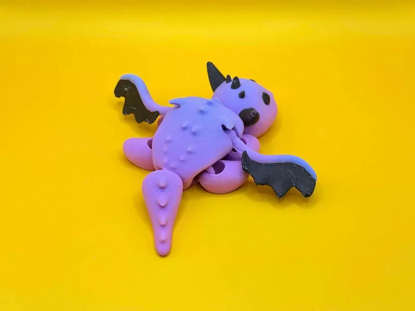 Rồng Con Dễ Thương Cỡ Nhỏ Articulated (Cute Tiny Articulated Dragon Whelpling) - Image 3