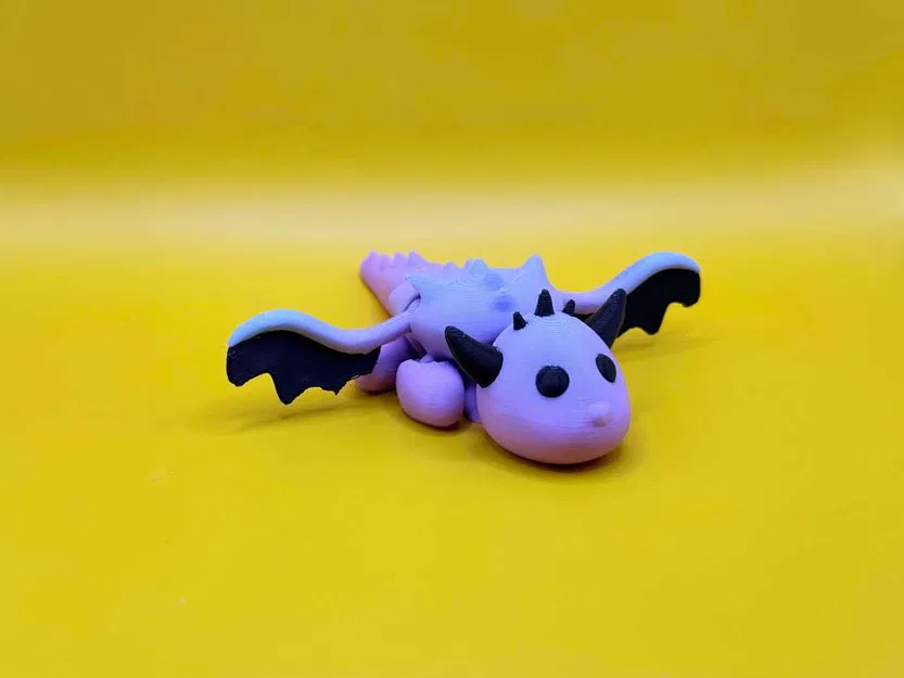 Rồng Con Dễ Thương Cỡ Nhỏ Articulated (Cute Tiny Articulated Dragon Whelpling) - Image 4