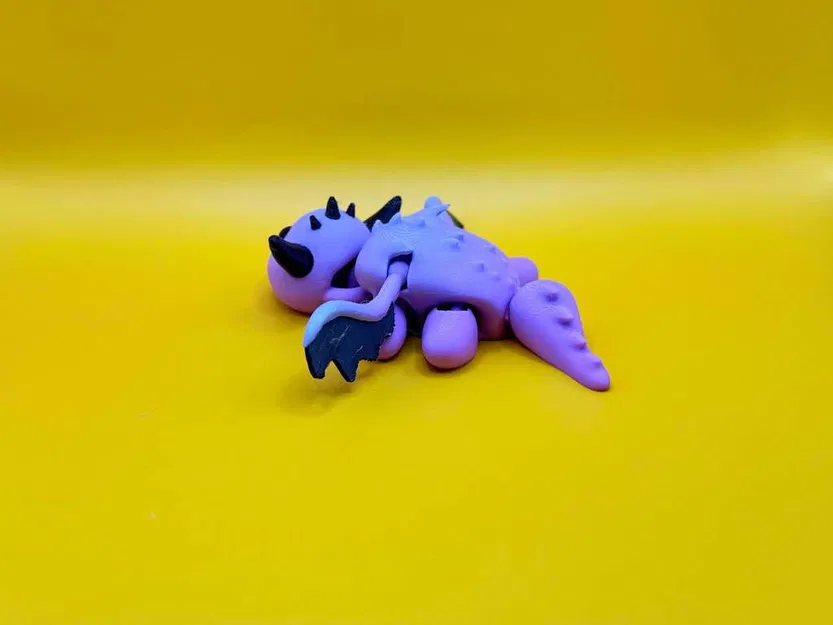 Rồng Con Dễ Thương Cỡ Nhỏ Articulated (Cute Tiny Articulated Dragon Whelpling) - Image 6