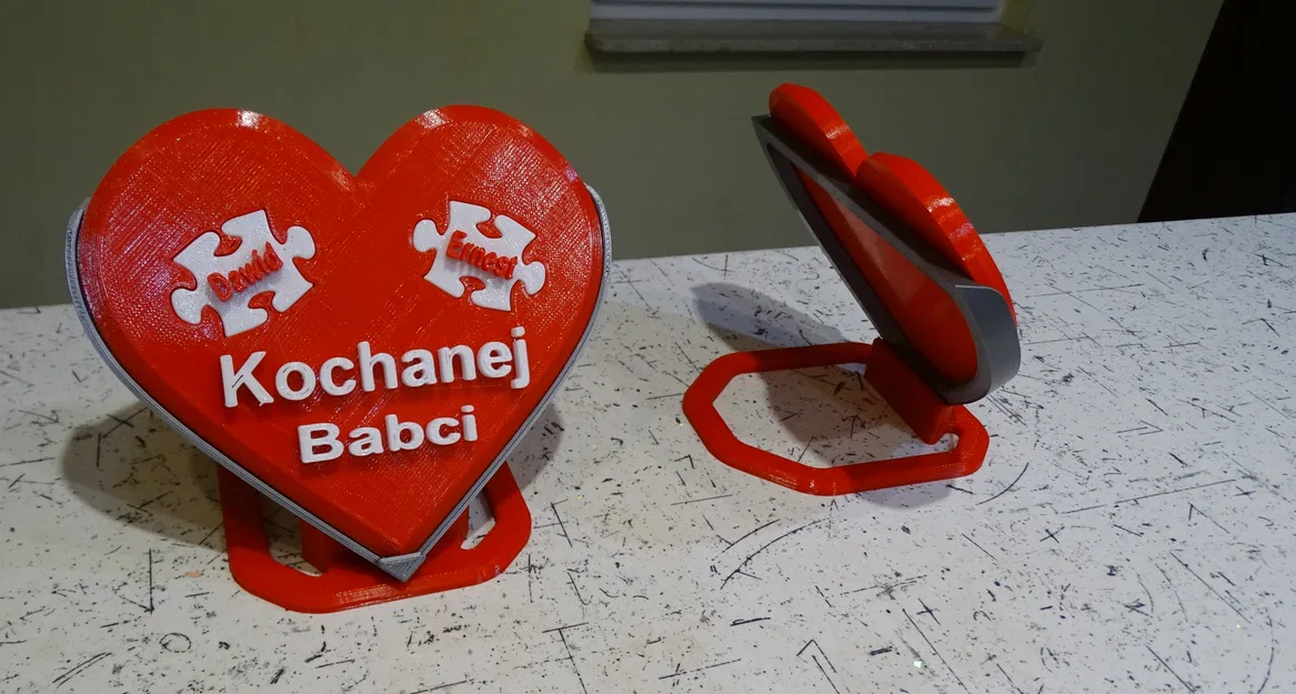 Dzień Babci i Dziadzia Serce Puzle – Trái tim puzzle tặng Bà & Ông - Image 10