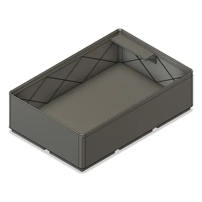 Hộp Gridfinity Parametric Dễ Dùng (Fusion360) – Easy Gridfinity Parametric Box